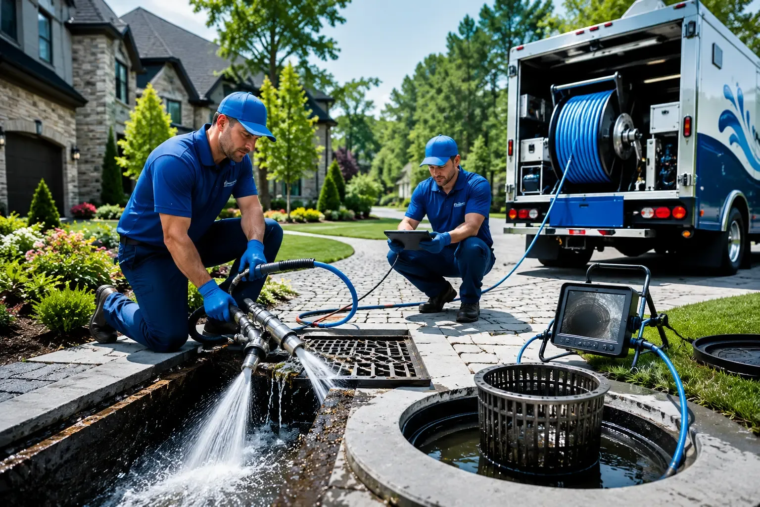 Local outdoor drain cleaning professionals in Napoleon, MI
